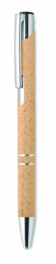 Logo trade promotional merchandise image of: Wheat Straw/ABS push type pen