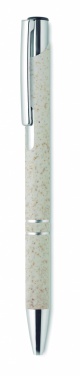 Logotrade promotional giveaway picture of: Wheat Straw/ABS push type pen