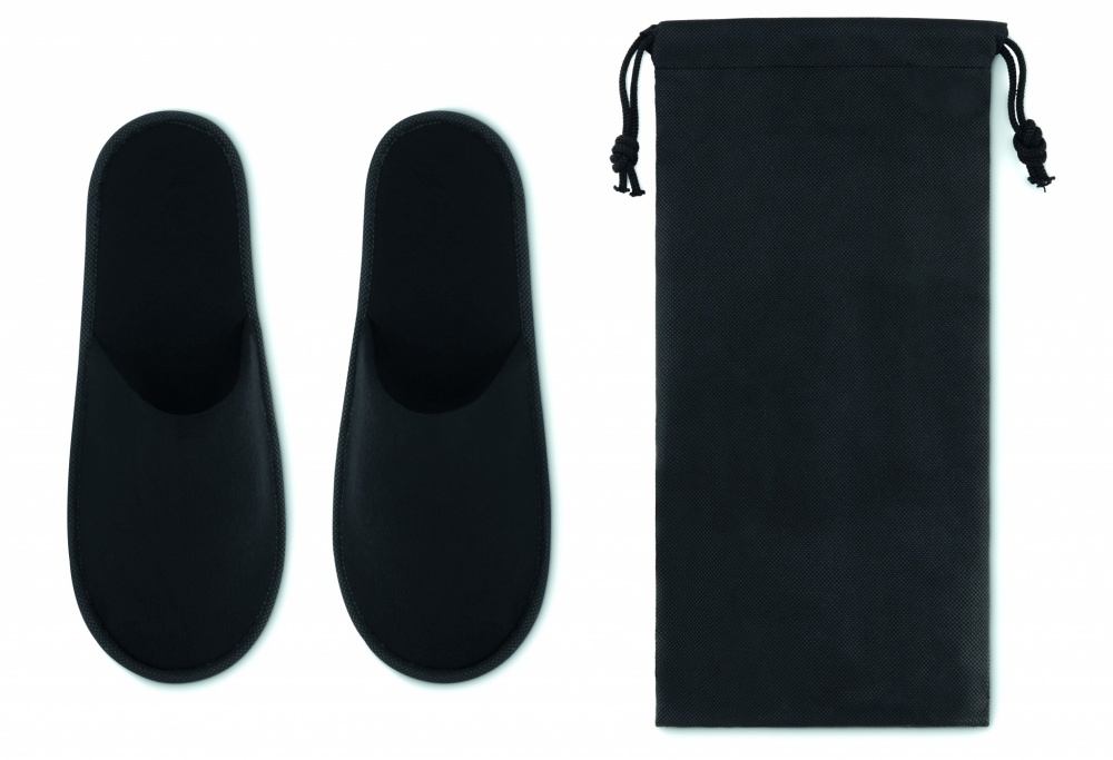 Logotrade promotional product image of: Pair of slippers in pouch