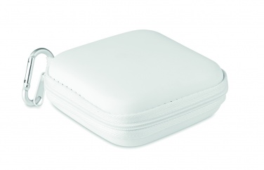 Logo trade promotional giveaways image of: Wireless charger travel set