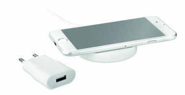Logotrade corporate gift image of: Wireless charger travel set