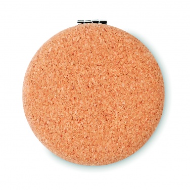 Logo trade advertising product photo of: Pocket mirror with cork cover