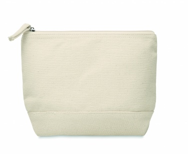 Logotrade promotional giveaway picture of: Bicolour cotton cosmetic bag