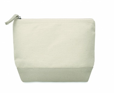 Logotrade promotional product image of: Bicolour cotton cosmetic bag