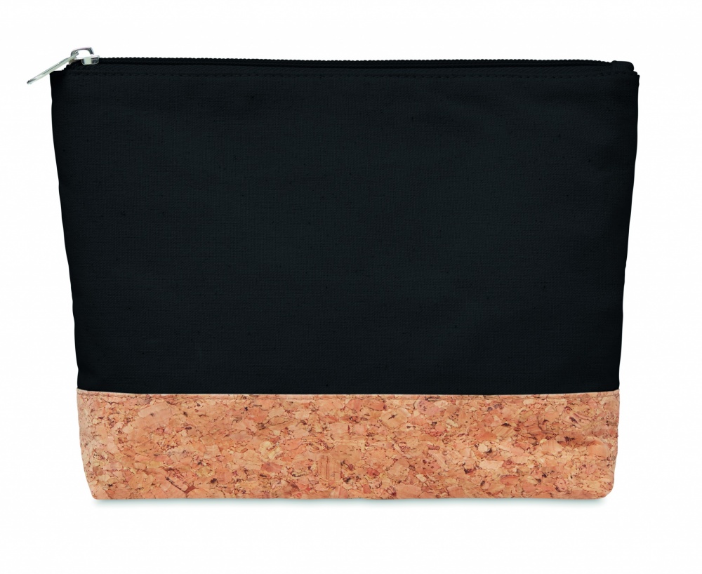 Logotrade promotional item image of: Cork & cotton cosmetic bag
