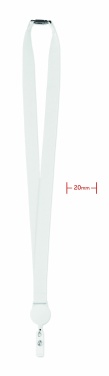 Logo trade promotional products picture of: Lanyard retractable clip