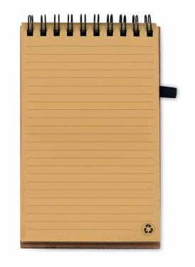 Logotrade promotional gifts photo of: A6 Cork notepad with pen