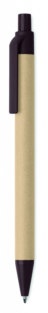 Logotrade promotional product image of: Push ball pen coffee husk/ABS