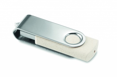 Logotrade promotional gift image of: Wheat straw PP 50/50 USB 16GB