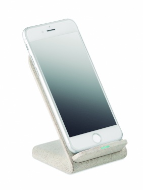 Logotrade promotional giveaway image of: Wheat straw/ABS charger std10W