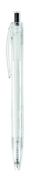 Logotrade promotional gift picture of: RPET push ball pen
