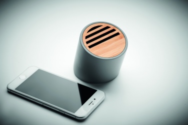 Logo trade advertising product photo of: Wireless speaker limestone