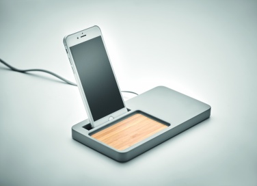 Logo trade promotional items image of: Wireless charging organizer10W