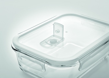 Logotrade promotional products photo of: Glass lunchbox & PP lid 900ml