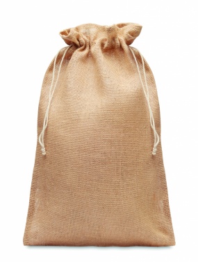 Logotrade corporate gift picture of: Large jute gift bag 30x47 cm