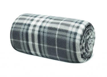 Logotrade promotional merchandise picture of: RPET fleece travel blanket
