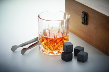 Logo trade promotional giveaway photo of: Whisky set in bamboo box