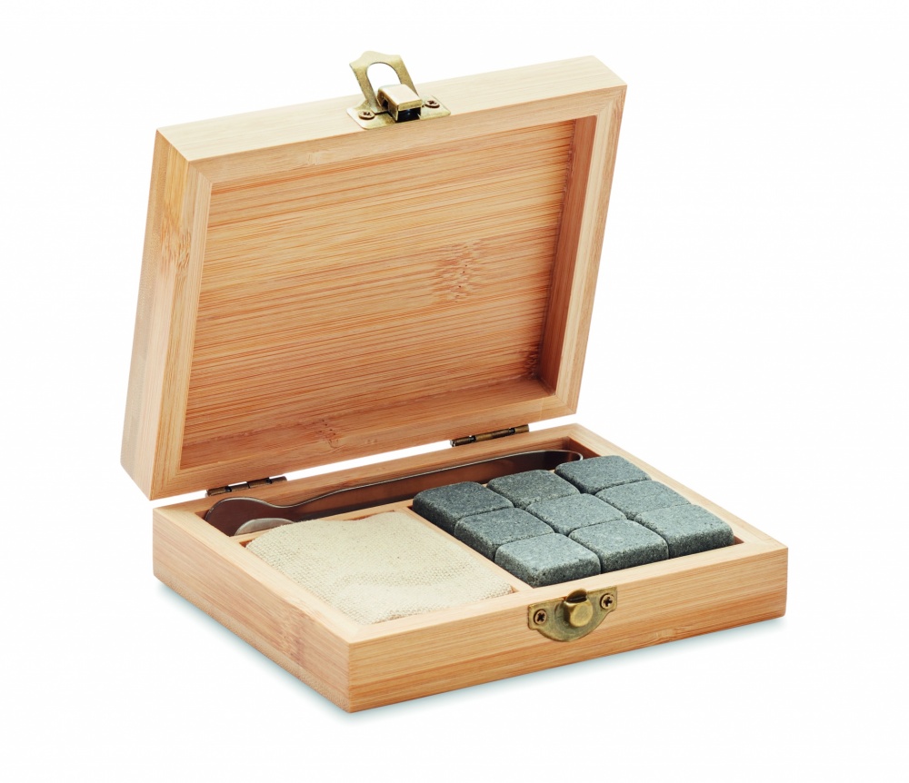 Logotrade promotional item image of: 9 stone ice cubes in box
