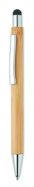 Logotrade promotional item picture of: Bamboo ballpoint pen with blue ink