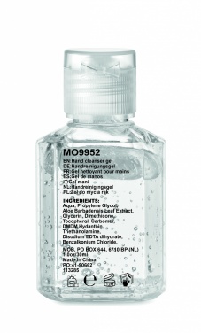 Logo trade promotional merchandise photo of: Hand cleanser gel  30ml