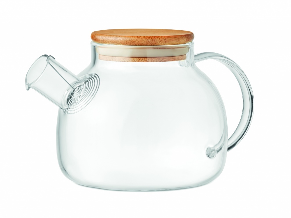 Logo trade promotional giveaways picture of: Teapot borosilicate glass 850ml