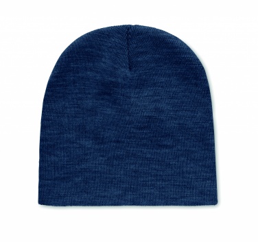 Logo trade promotional gift photo of: Beanie in RPET polyester