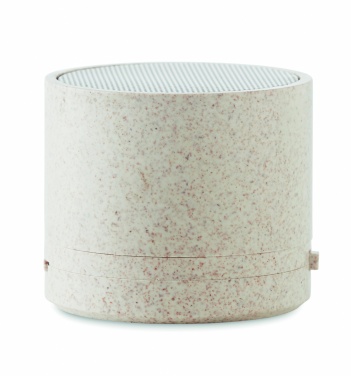 Logotrade promotional merchandise picture of: 3W speaker in wheat straw/ABS
