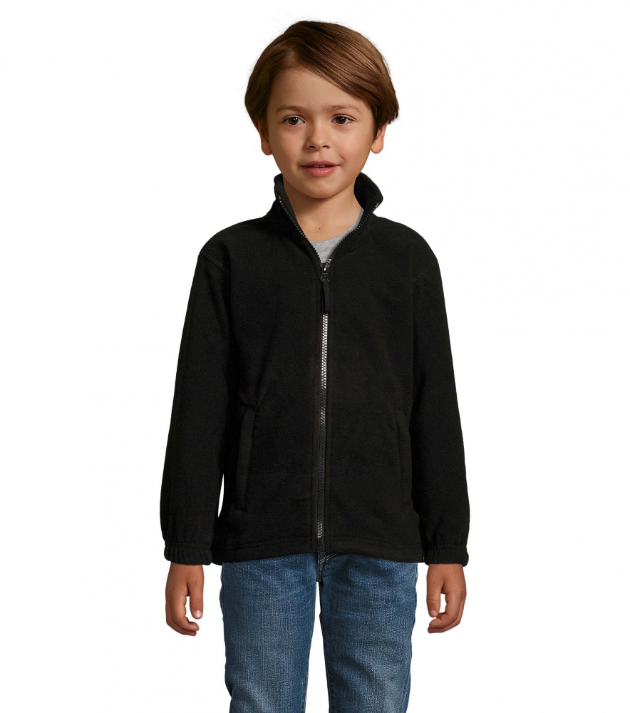 Logo trade promotional gifts picture of: NORTH KIDS FLEECE JACKET