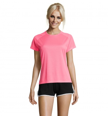 Logotrade promotional item picture of: SPORTY WOMEN T-SHIRT POLYES