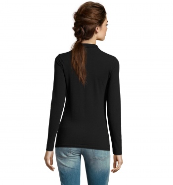 Logo trade promotional item photo of: PERFECT WOMEN LSL POLO  180
