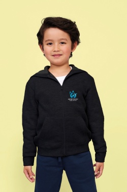 Logo trade promotional merchandise image of: STONE KIDS ZIP HOODIE 260
