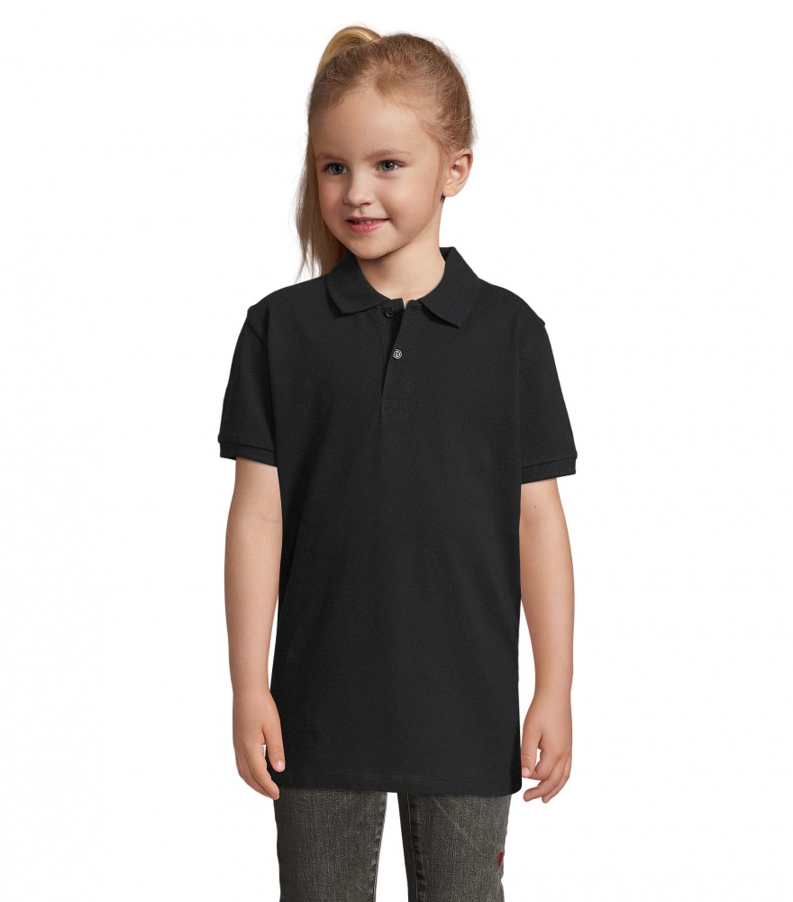 Logo trade promotional merchandise picture of: PERFECT KIDS POLO 180