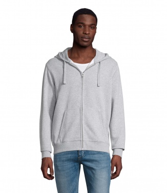 Logo trade corporate gift photo of: SPIKE MEN ZIP HOODIE SWEAT