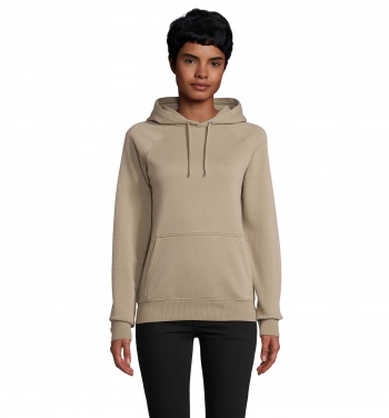 Logo trade promotional items image of: STELLAR Unisex Hooded Sweat