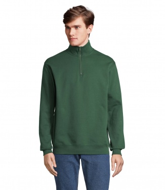 Logo trade promotional products picture of: CONRAD Sweat Zip Collar