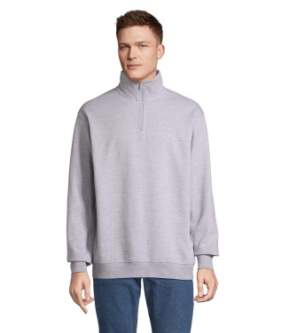 Logotrade promotional item picture of: CONRAD Sweat Zip Collar