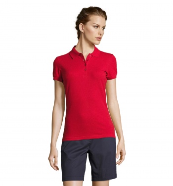 Logo trade promotional items picture of: PEOPLE WOMEN POLO 210g