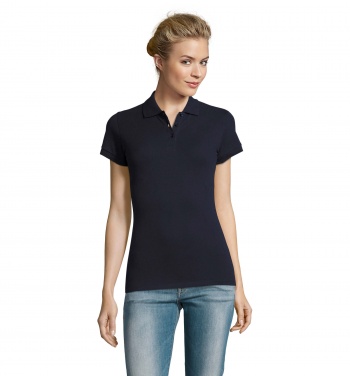 Logo trade corporate gifts image of: PERFECT WOMEN POLO 180g