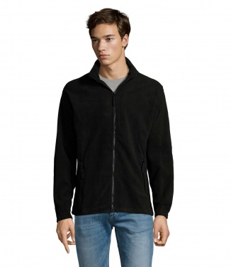 Logo trade promotional gift photo of: NORTH Zipped Fleece Jacket