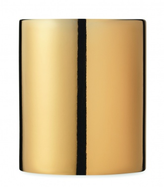 Logo trade advertising products picture of: Ceramic mug metallic 300 ml
