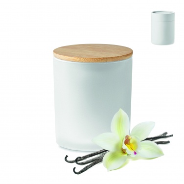 Logo trade promotional item photo of: Plant based wax candle 120 gr
