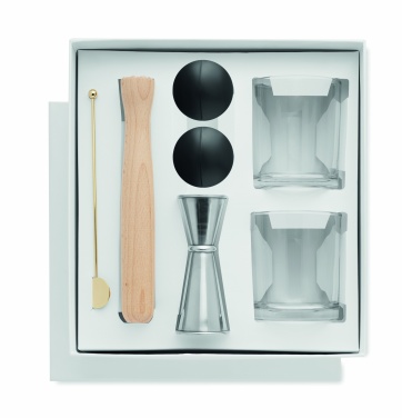 Logo trade promotional items image of: Set of 7 pieces cocktail set
