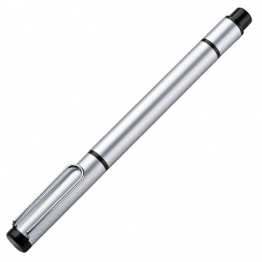Logo trade advertising products image of: Metal duo pen GETAFE