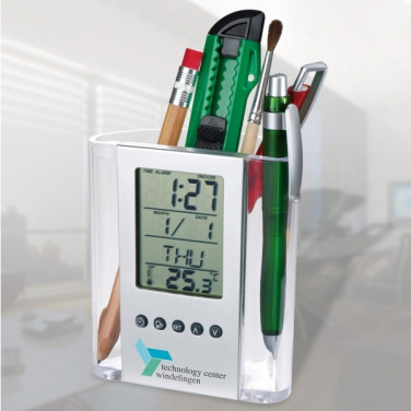 Logotrade business gift image of: Acrylic desk pen holder MADRID