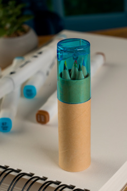 Logotrade corporate gift image of: Wooden crayons BECKY