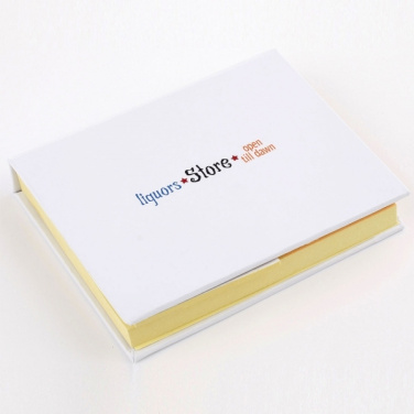 Logo trade promotional merchandise picture of: Adhesive notepad PALMA