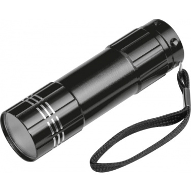Logo trade promotional giveaways image of: 6 COB metal torch MONTARGIS