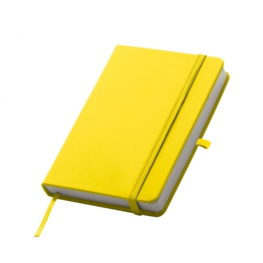 Logo trade promotional gift photo of: A6 note book LUBECK