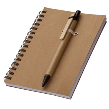 Logo trade advertising products image of: A6 ECO Notepad KEYSTONE