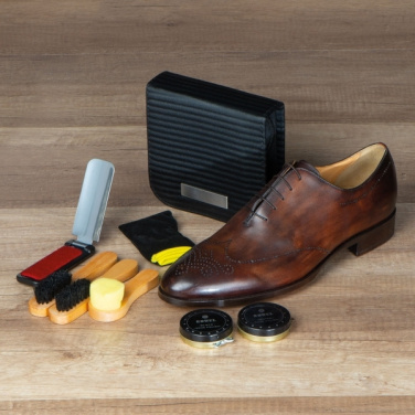 Logotrade promotional item image of: Shoe polish set CANNES